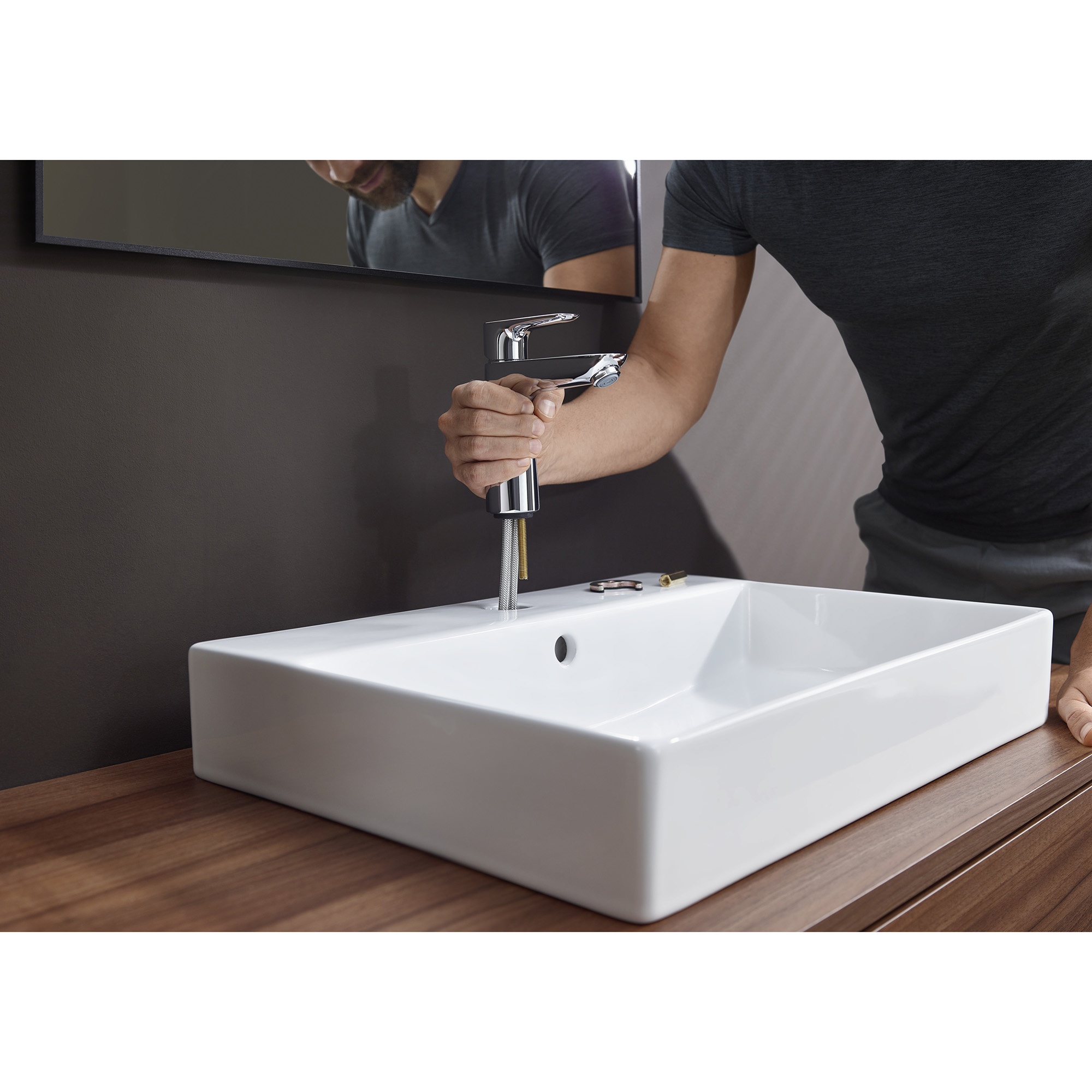 Tvättställsblandare Hansgrohe Talis E 110