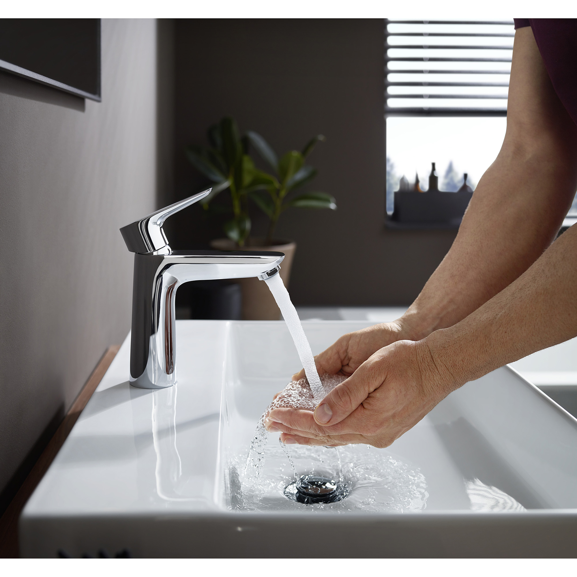 Tvättställsblandare Hansgrohe Talis E 110