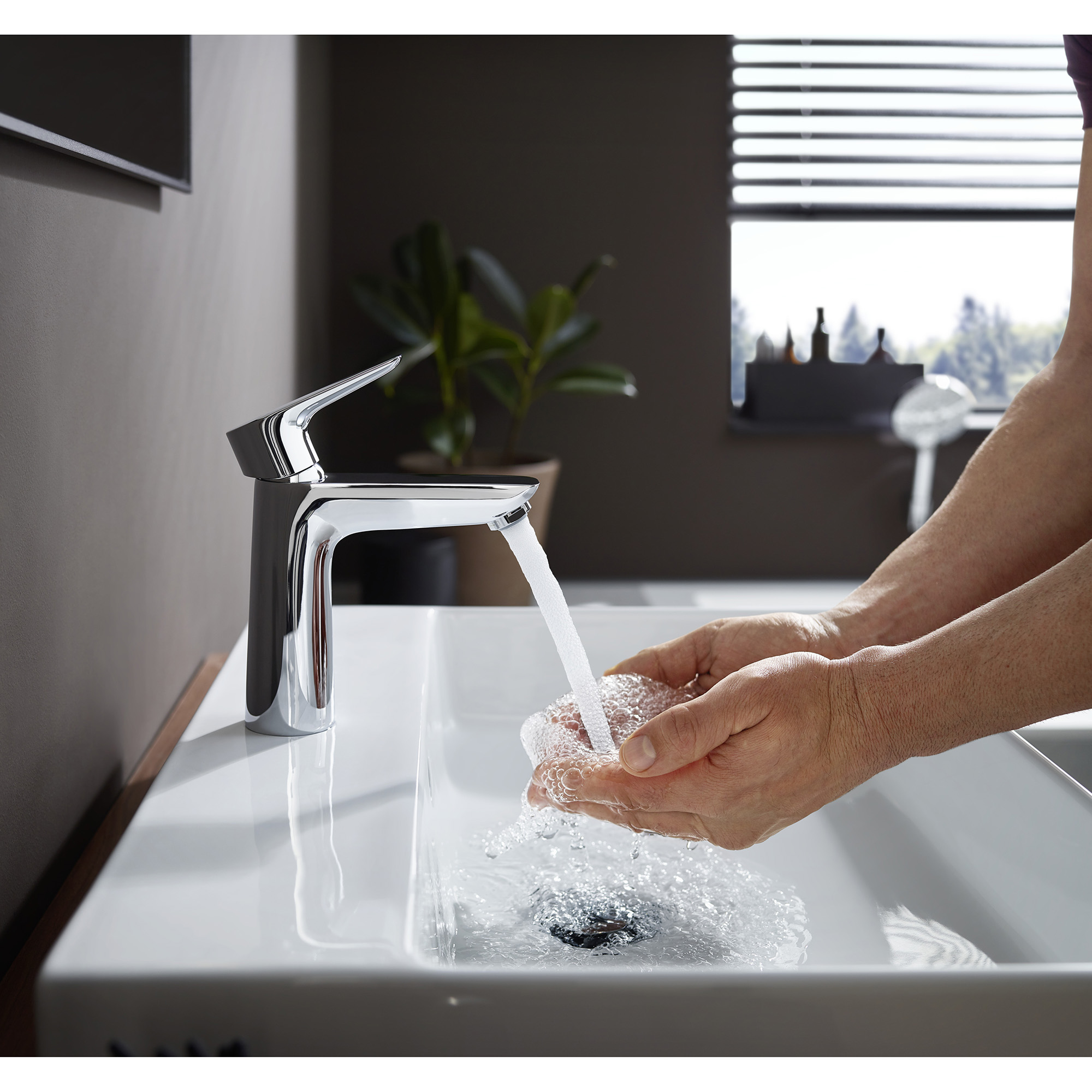 Tvättställsblandare Hansgrohe Talis E 110