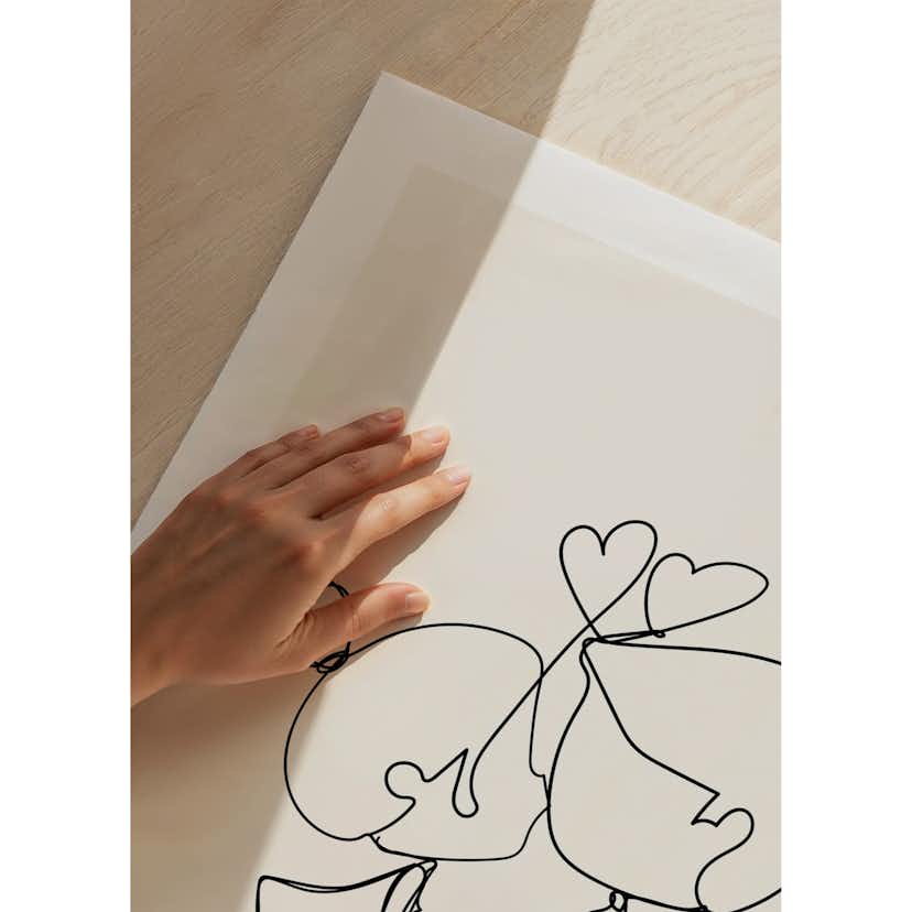 Poster Gallerix Contour of Affection