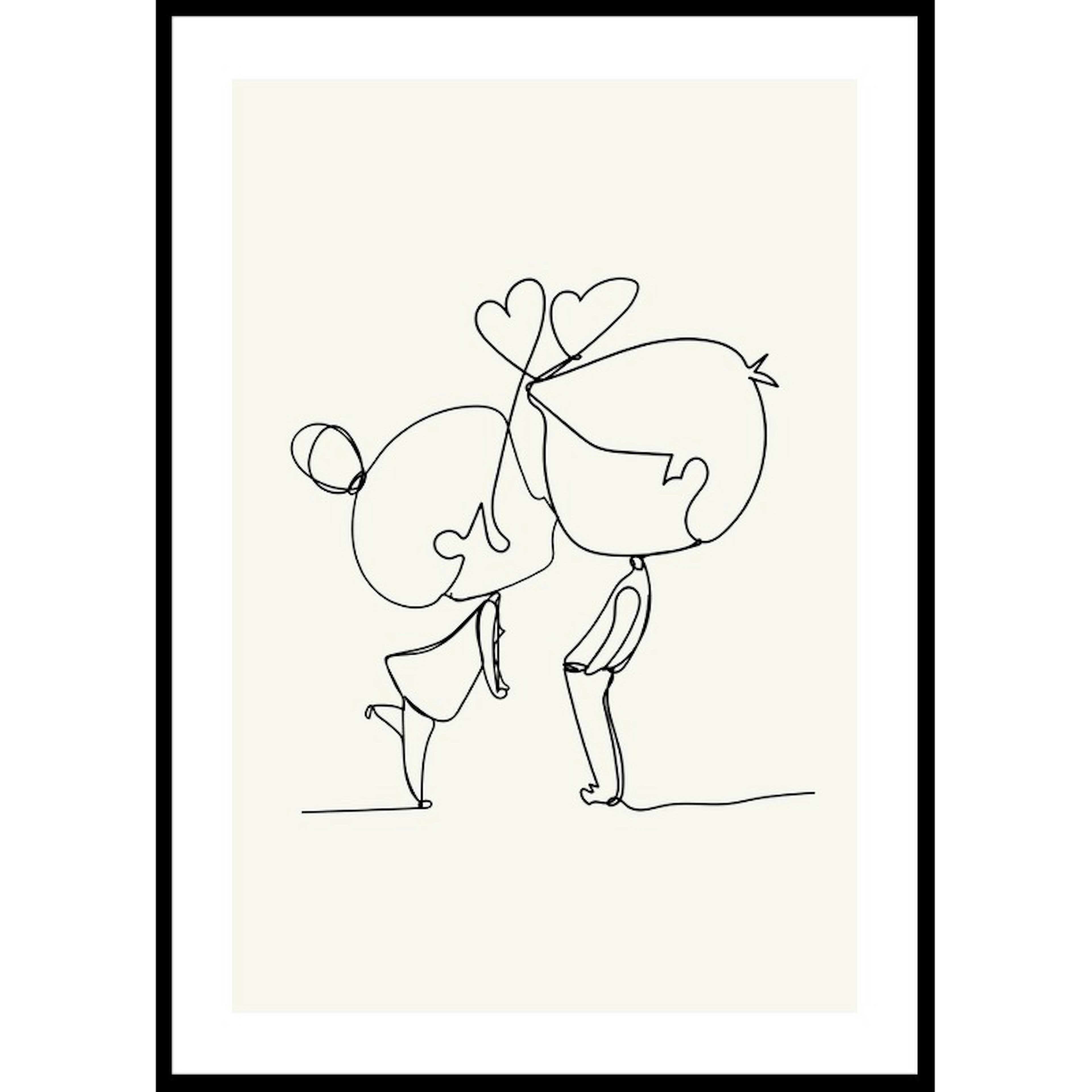 Poster Gallerix Contour of Affection