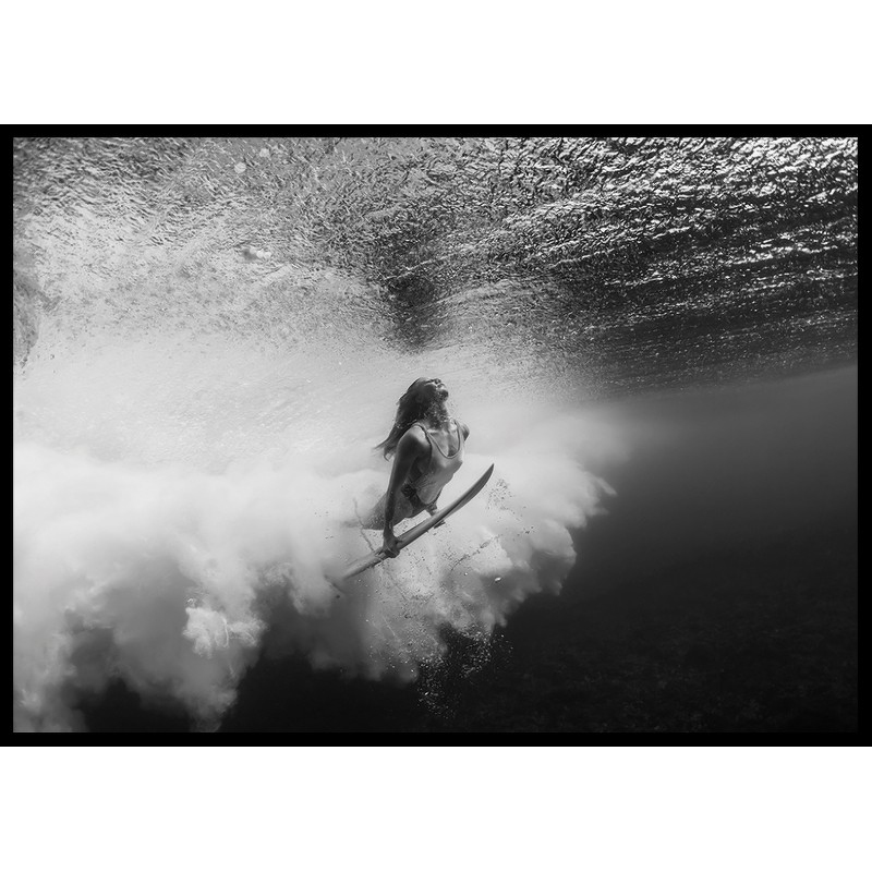 Poster Gallerix Surfer Beneath