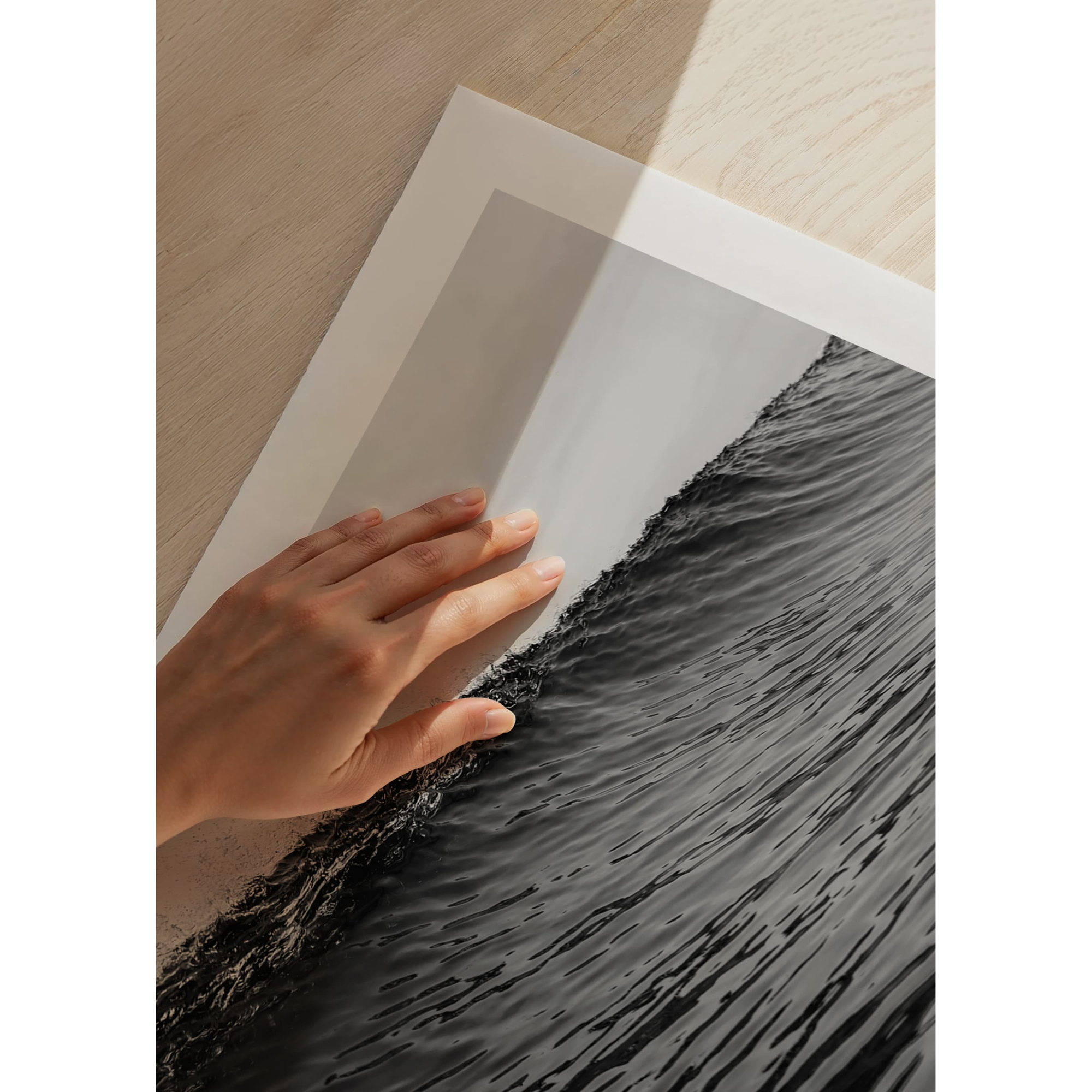 Poster Gallerix Monochrome Wave