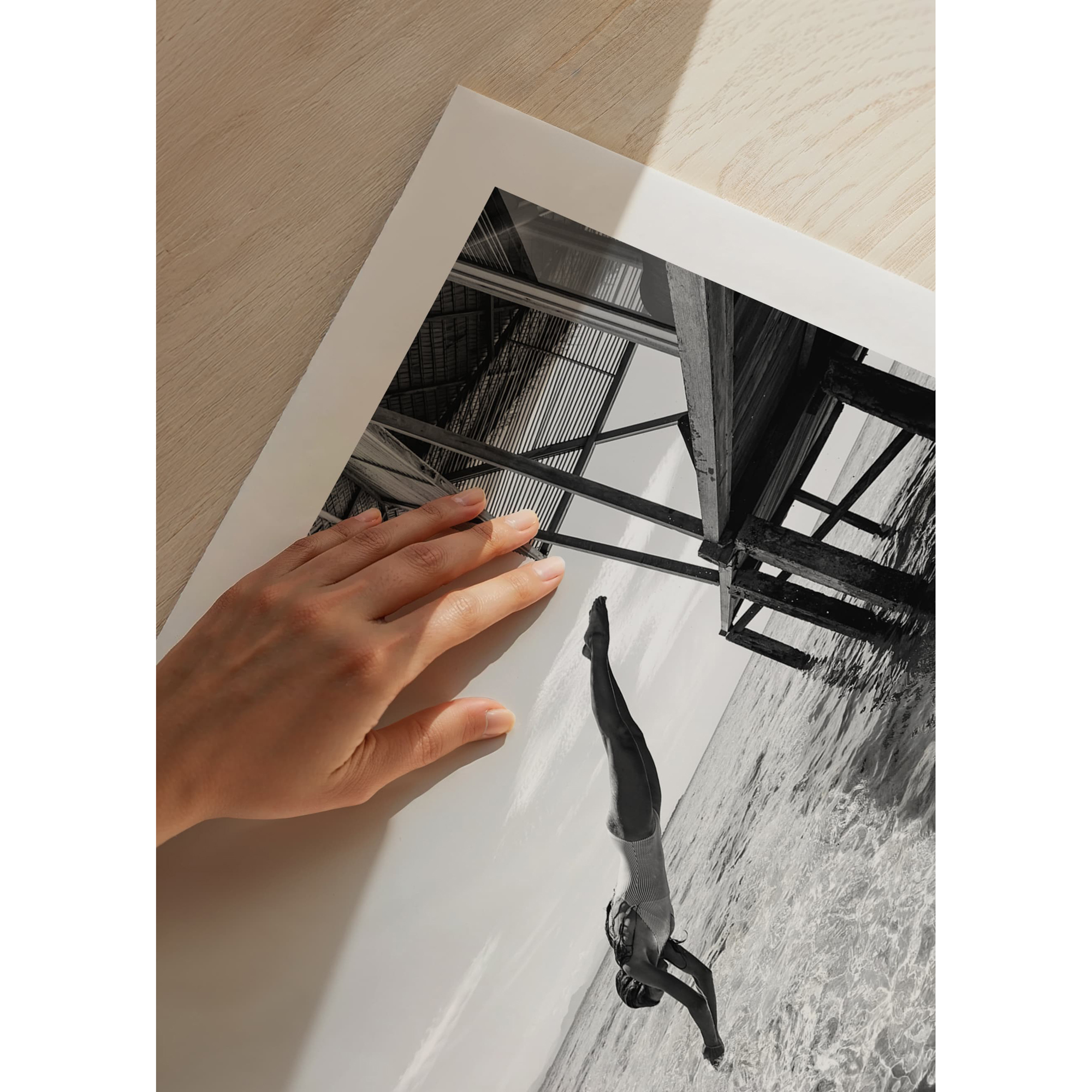 Poster Gallerix Monochrome Seascape