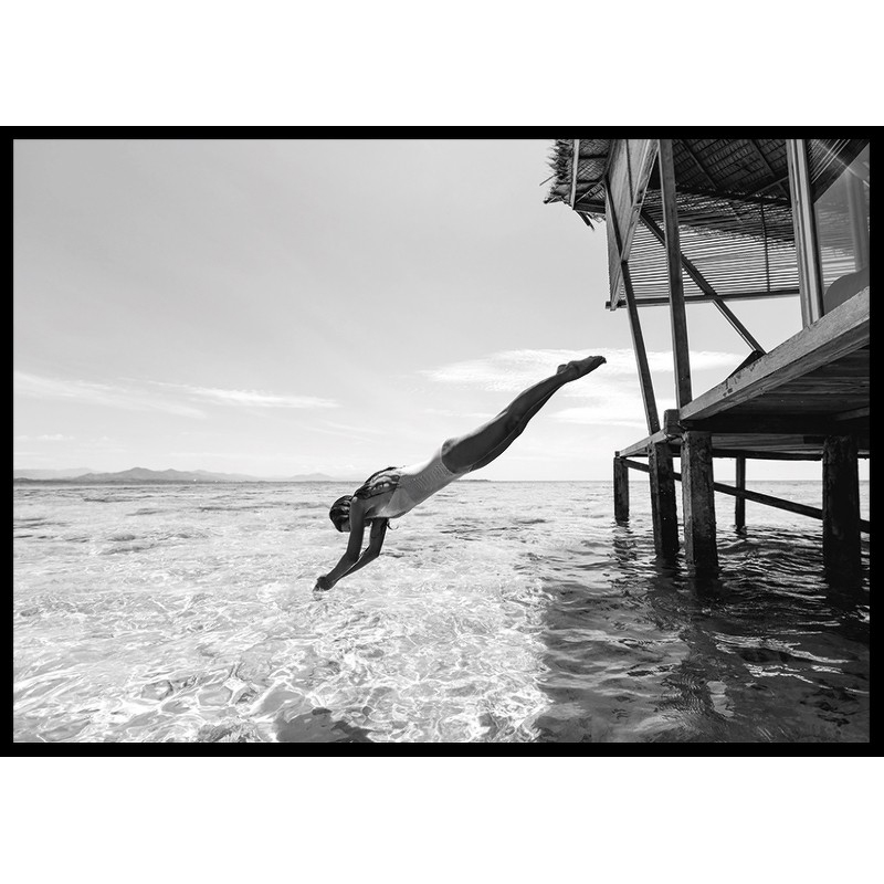 Poster Gallerix Monochrome Seascape