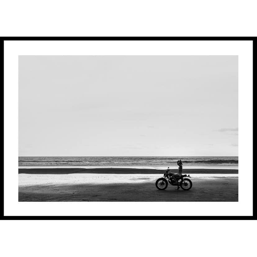 Poster Gallerix Coastal Ride Reflection