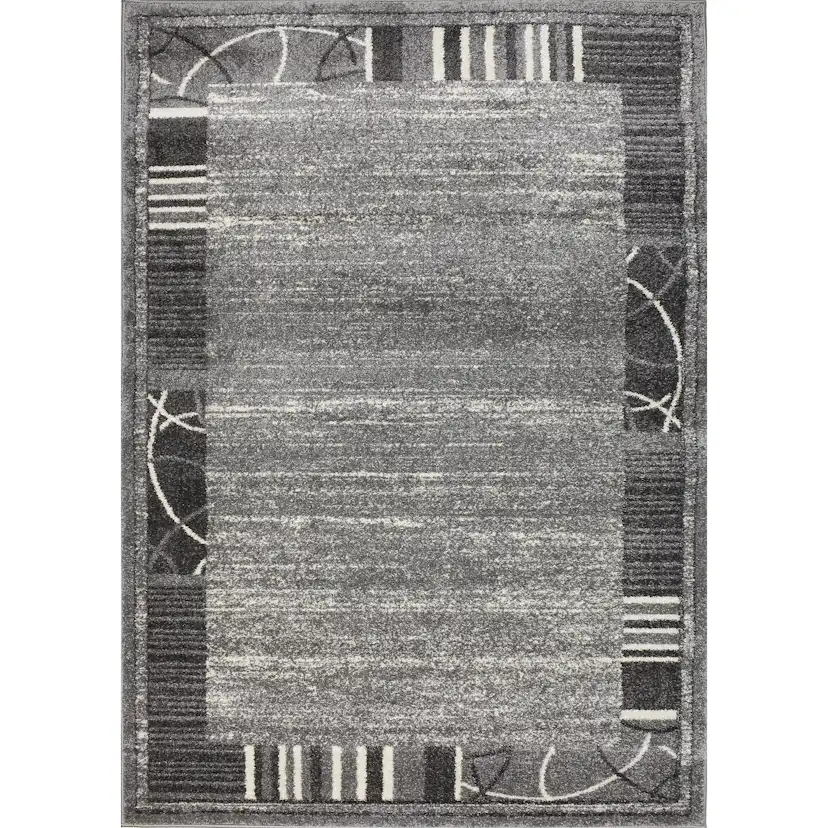 Wiltonmatta D-sign Ulm Ljusgrå/Vit