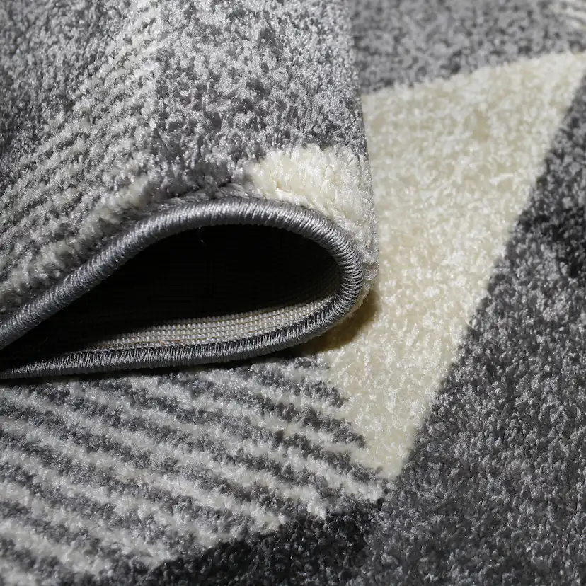 Wiltonmatta D-sign Palermo Ljusgrå/Vit