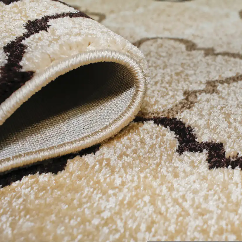 Wiltonmatta D-sign Florence Beige/Mörkbrun