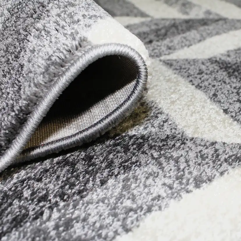 Wiltonmatta D-sign Verona Ljusgrå/Vit