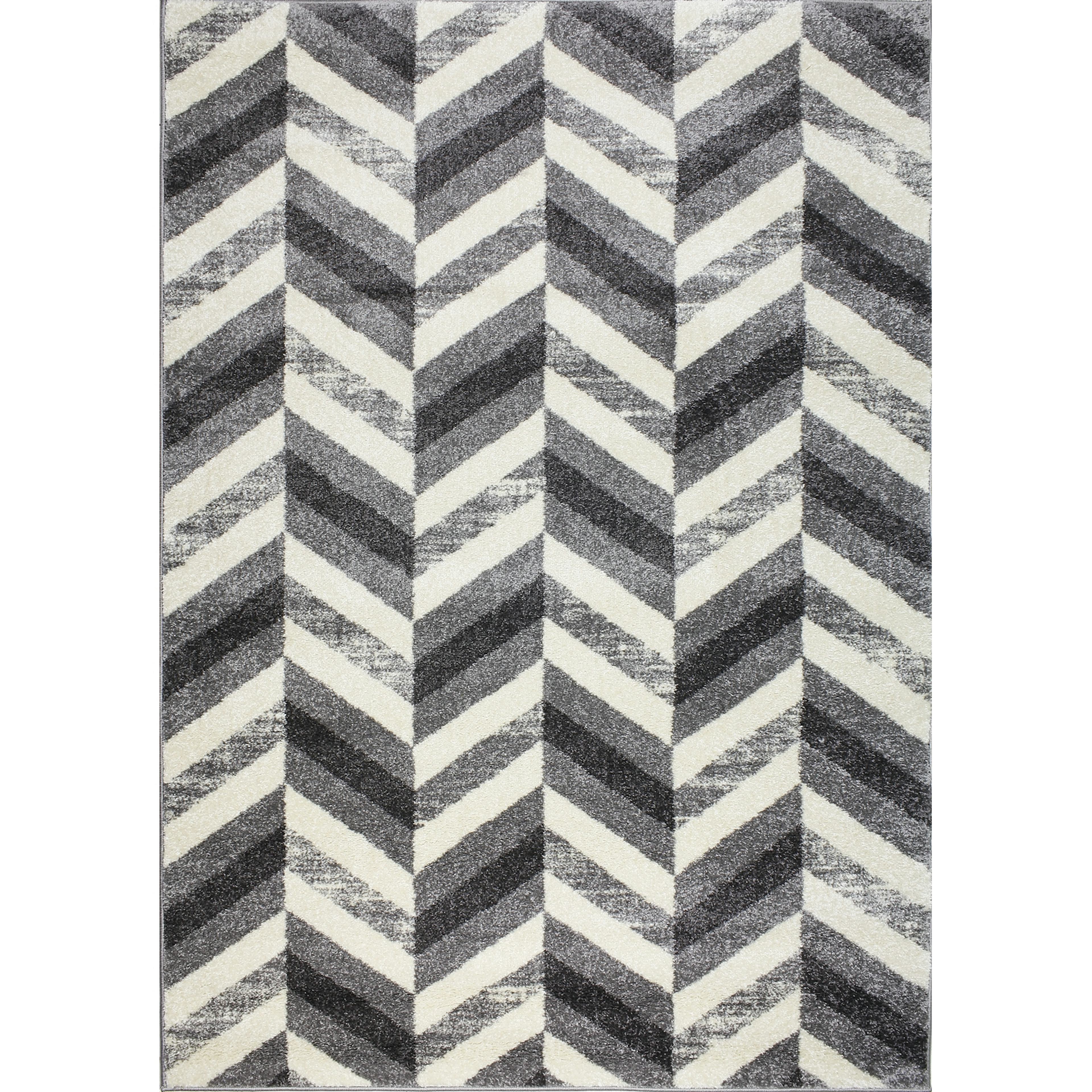 Wiltonmatta D-sign Verona Ljusgrå/Vit