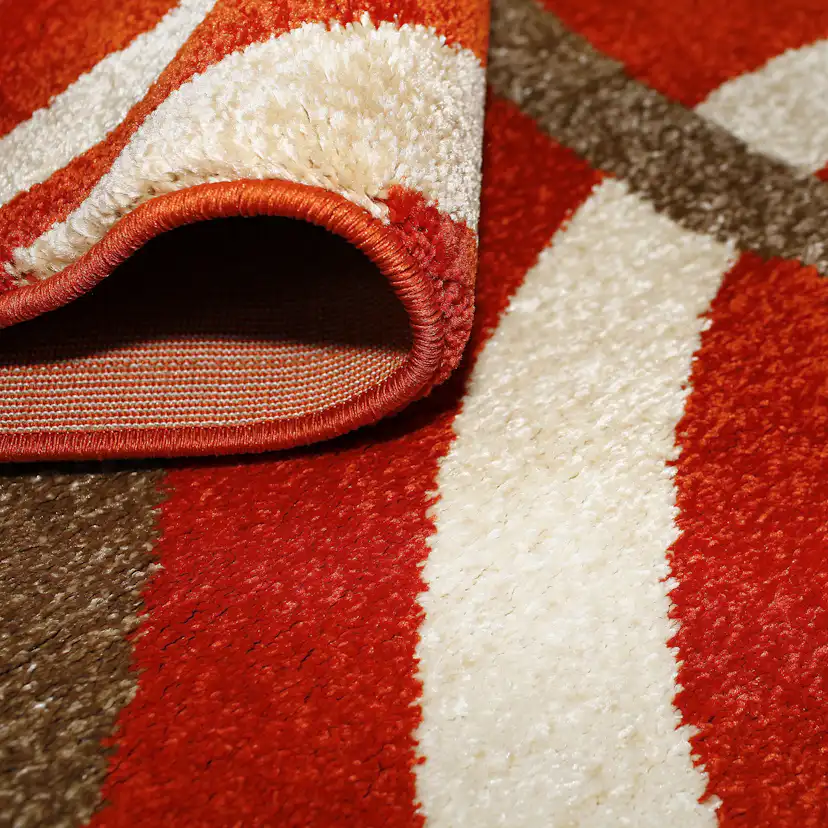 Wiltonmatta D-sign Prato Mörkorange/Beige