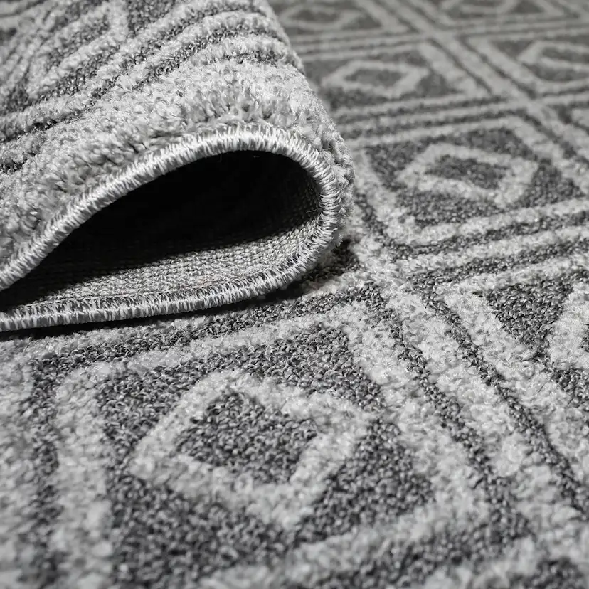 Wiltonmatta D-sign Asti Mörkgrå/Grå