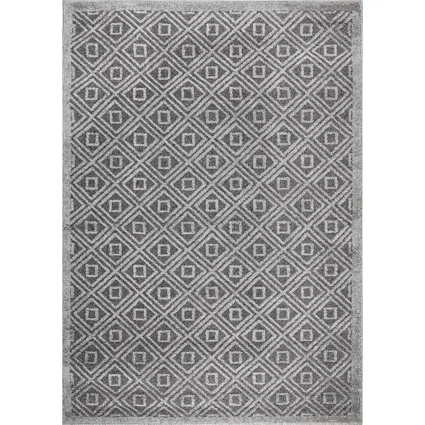 Wiltonmatta D-sign Asti Mörkgrå/Grå