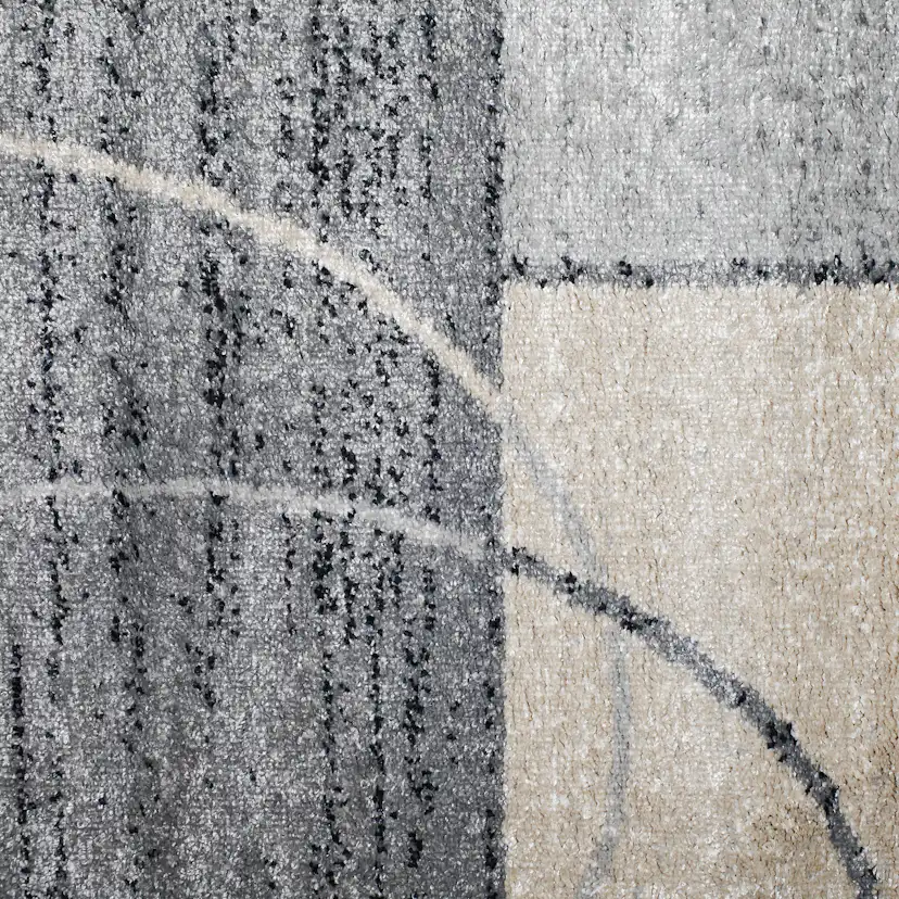 Wiltonmatta D-sign Anzio Ljusgrå/Vit