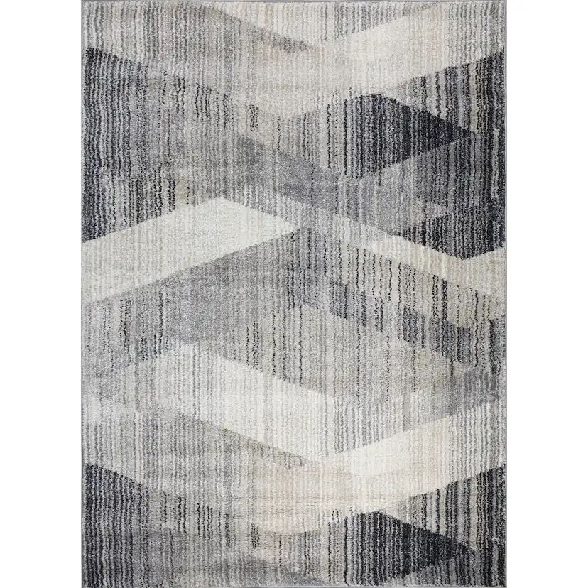 Wiltonmatta D-sign Siena Vit/Mörkgrå