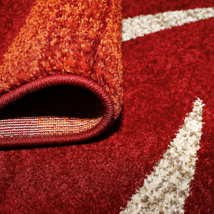 Wiltonmatta D-sign Gela Mörkröd/Mörkorange