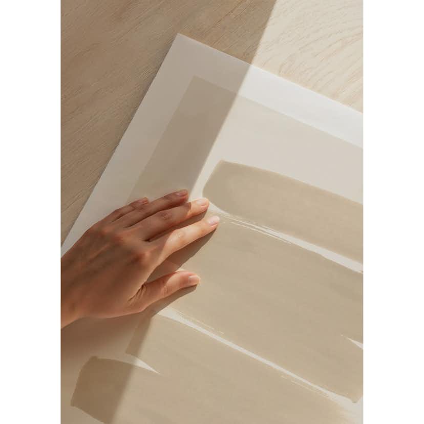 Poster Gallerix Beige Brushwork