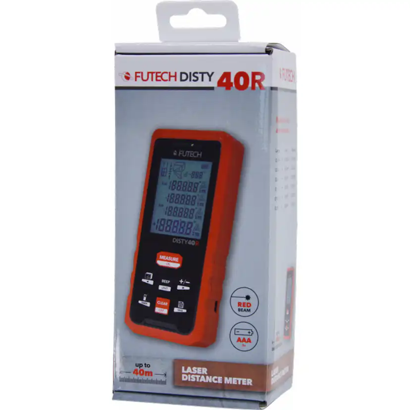Avståndsmätare Futech Disty 40R Laser 40 m