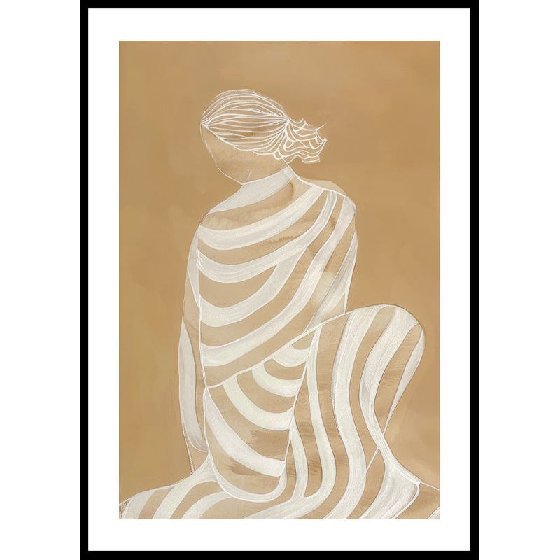 Poster Gallerix Femina Aquarelle