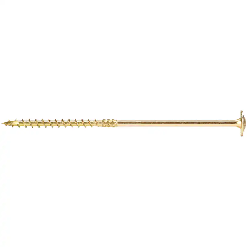 Träskruv Gunnebo Fastening Gulförzinkad SW-W