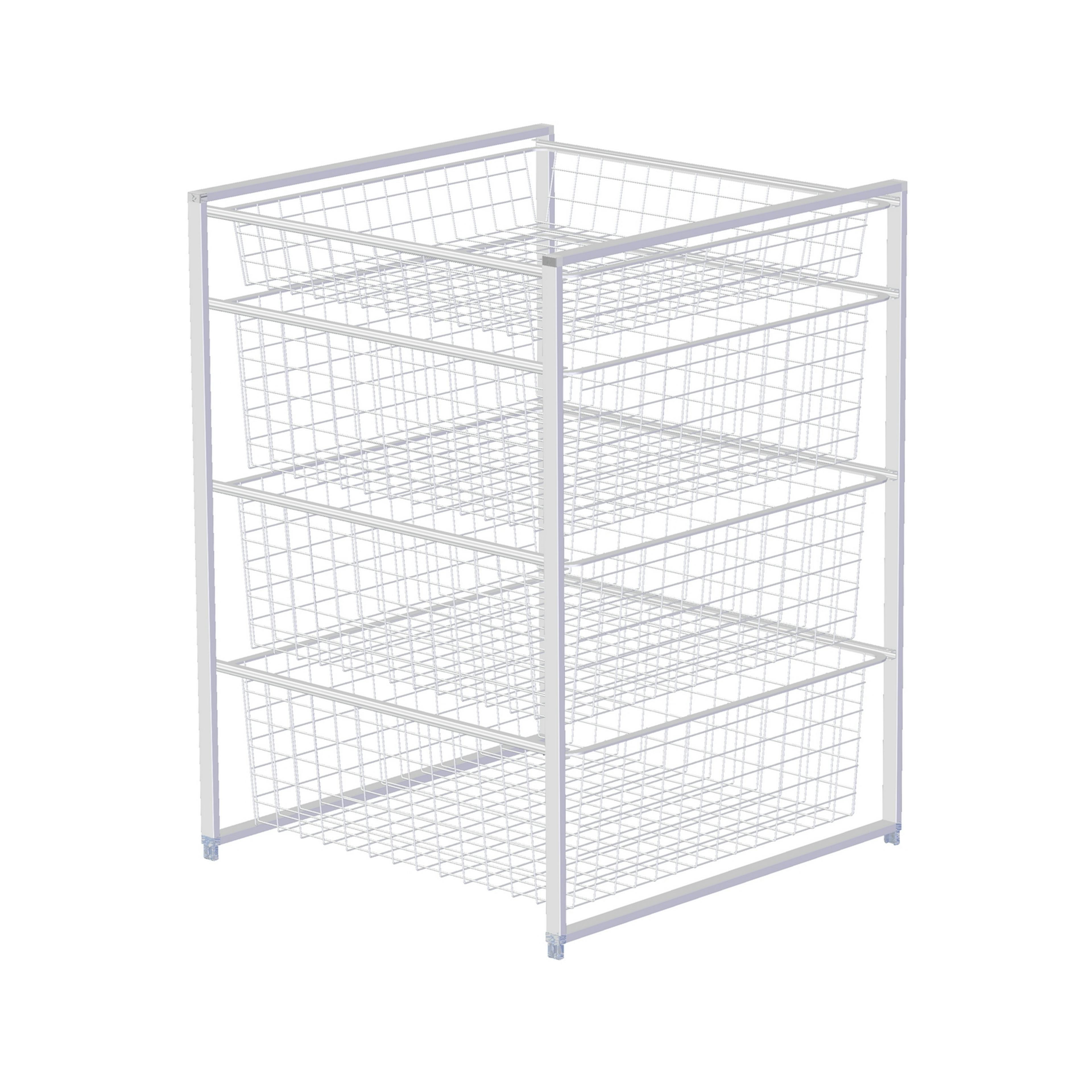 Startkit Lundbergs Wide Trådback Vit 550 mm