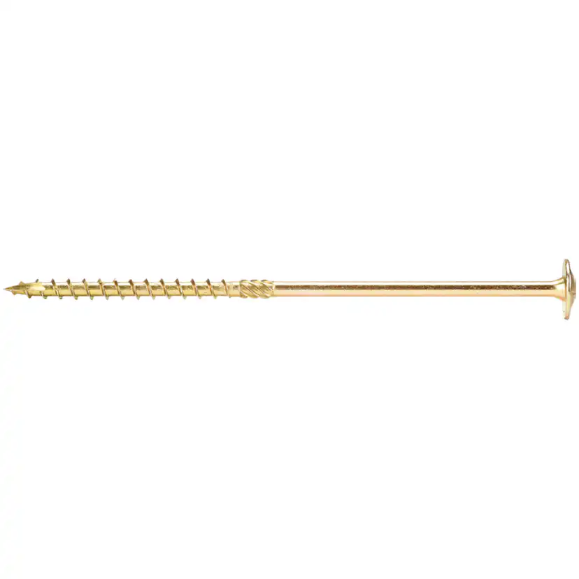 Träskruv Gunnebo Fastening Gulförzinkad SW-W