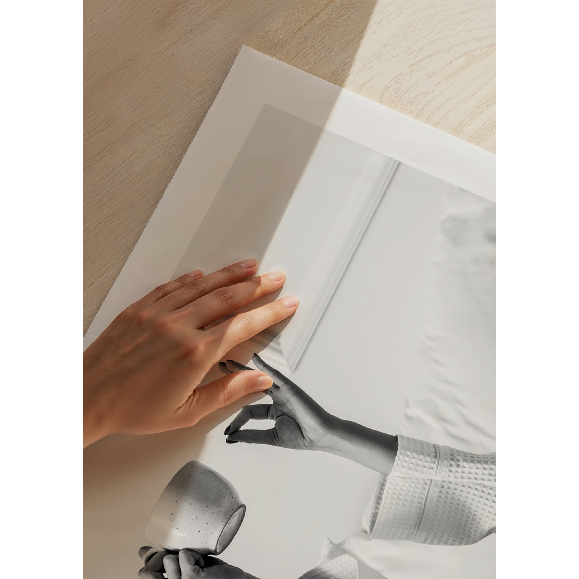 Poster Gallerix Morning Zen Coffee In Bed