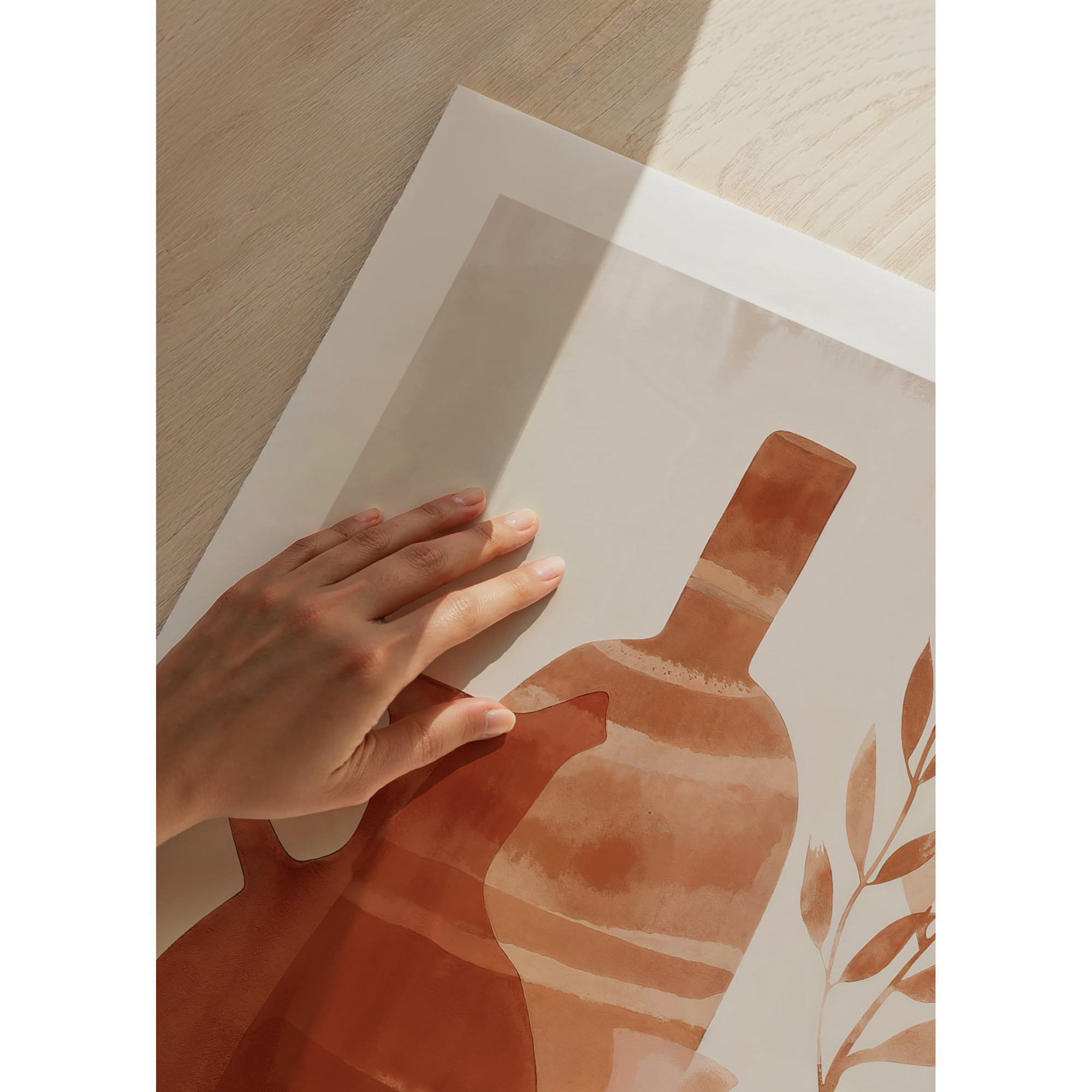 Poster Gallerix Clay Rustic Vases