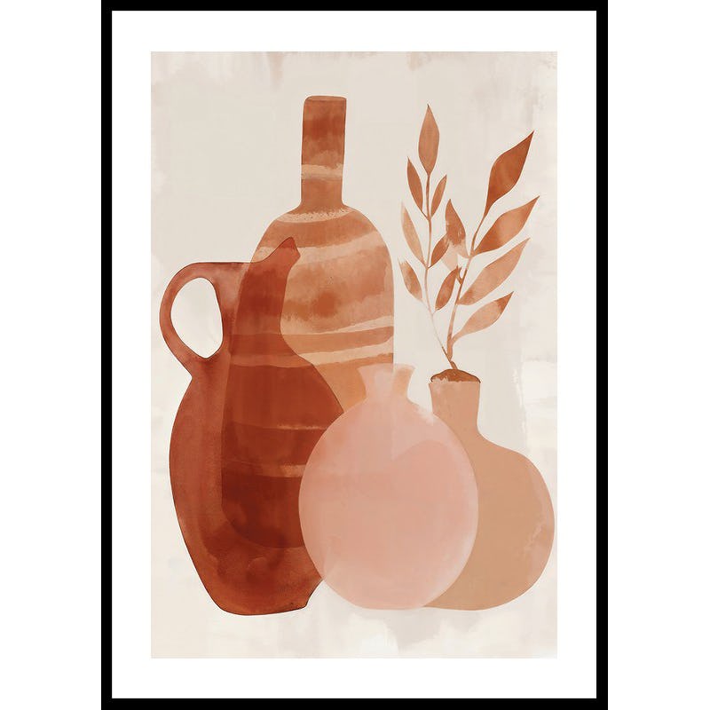 Poster Gallerix Clay Rustic Vases