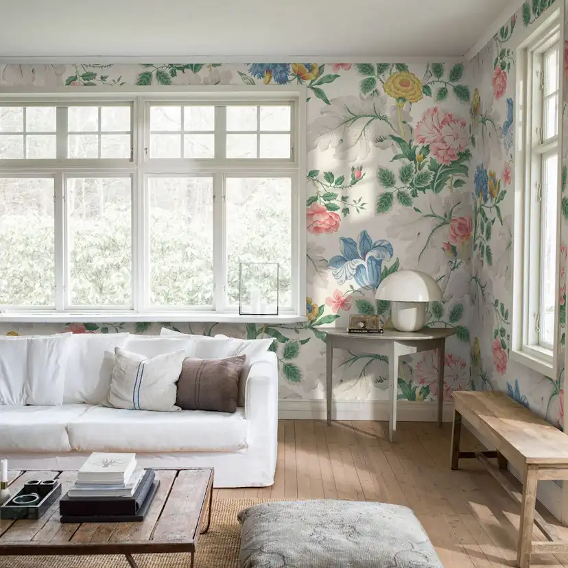 Tapet Boråstapeter Carnation Garden Mural 7236