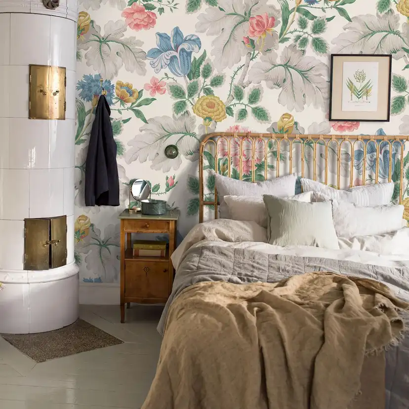 Tapet Boråstapeter Carnation Garden Mural 7236