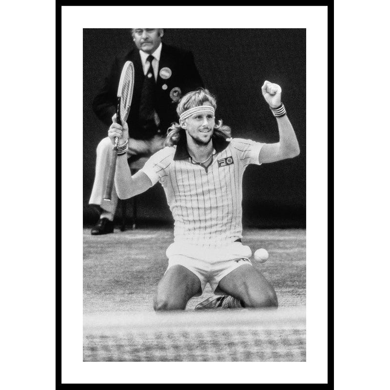 Poster Gallerix Björn Borg Wimbledon 1979