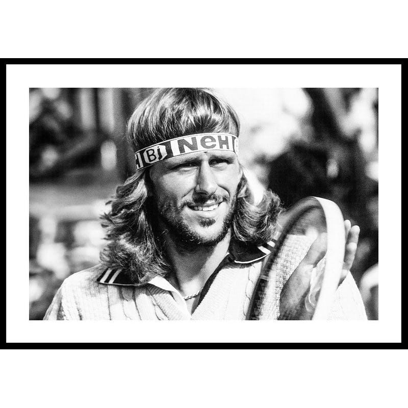 Poster Gallerix Björn Borg 1980