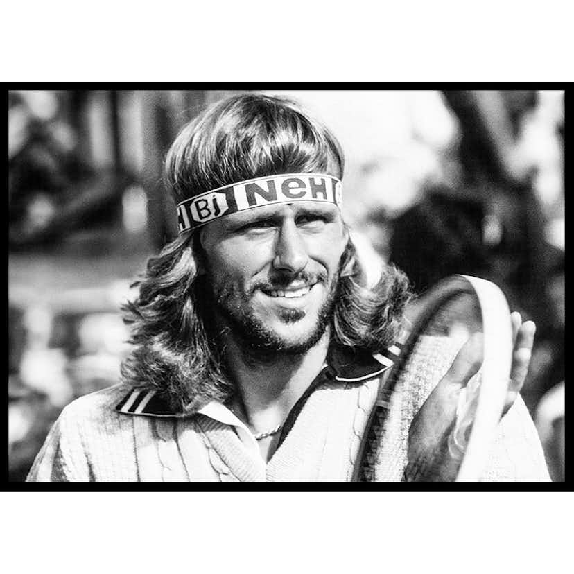 Poster Gallerix Björn Borg 1980