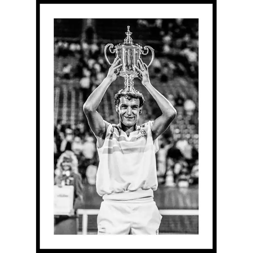 Poster Gallerix Mats Wilander US Open 1988