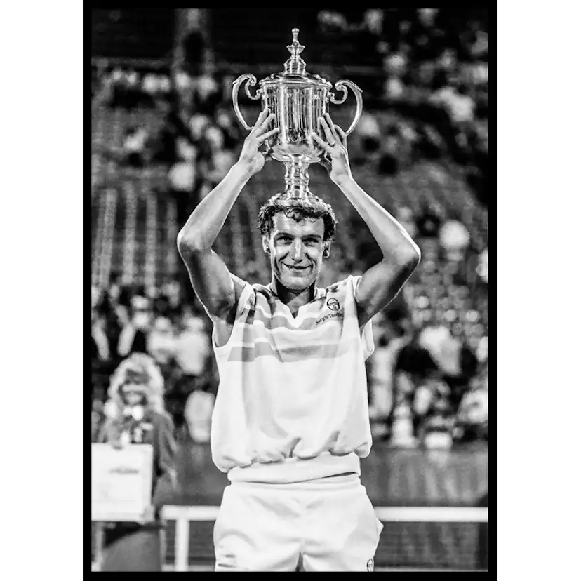 Poster Gallerix Mats Wilander US Open 1988