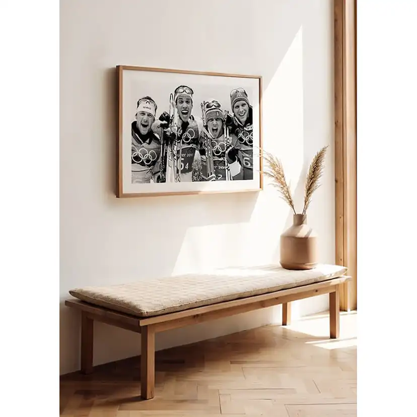 Poster Gallerix OS-Guld Skidor Vancover 2010