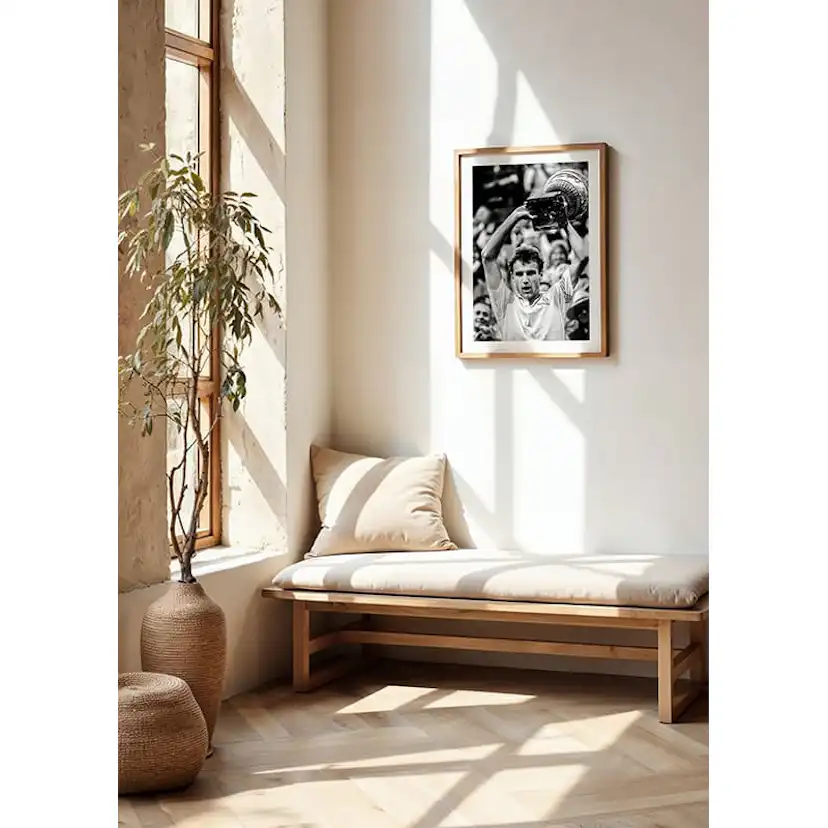 Poster Gallerix Mats Wilander Franska Öppna 1985