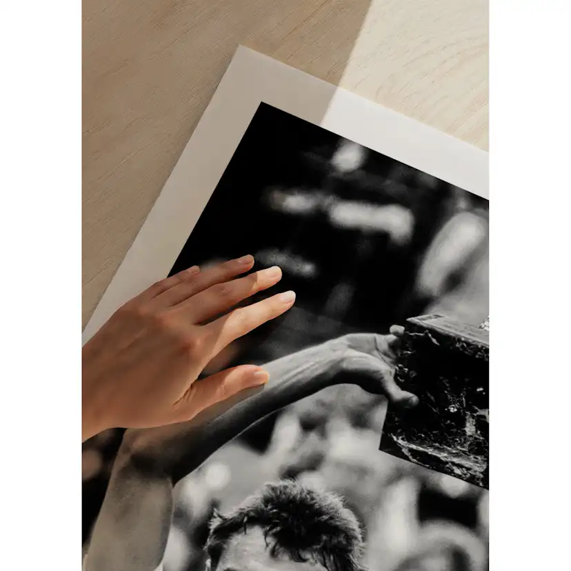 Poster Gallerix Mats Wilander Franska Öppna 1985