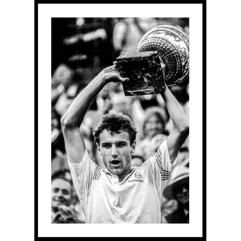 Poster Gallerix Mats Wilander Franska Öppna 1985