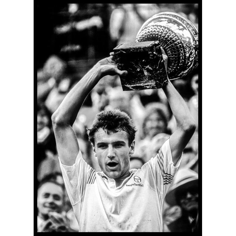 Poster Gallerix Mats Wilander Franska Öppna 1985