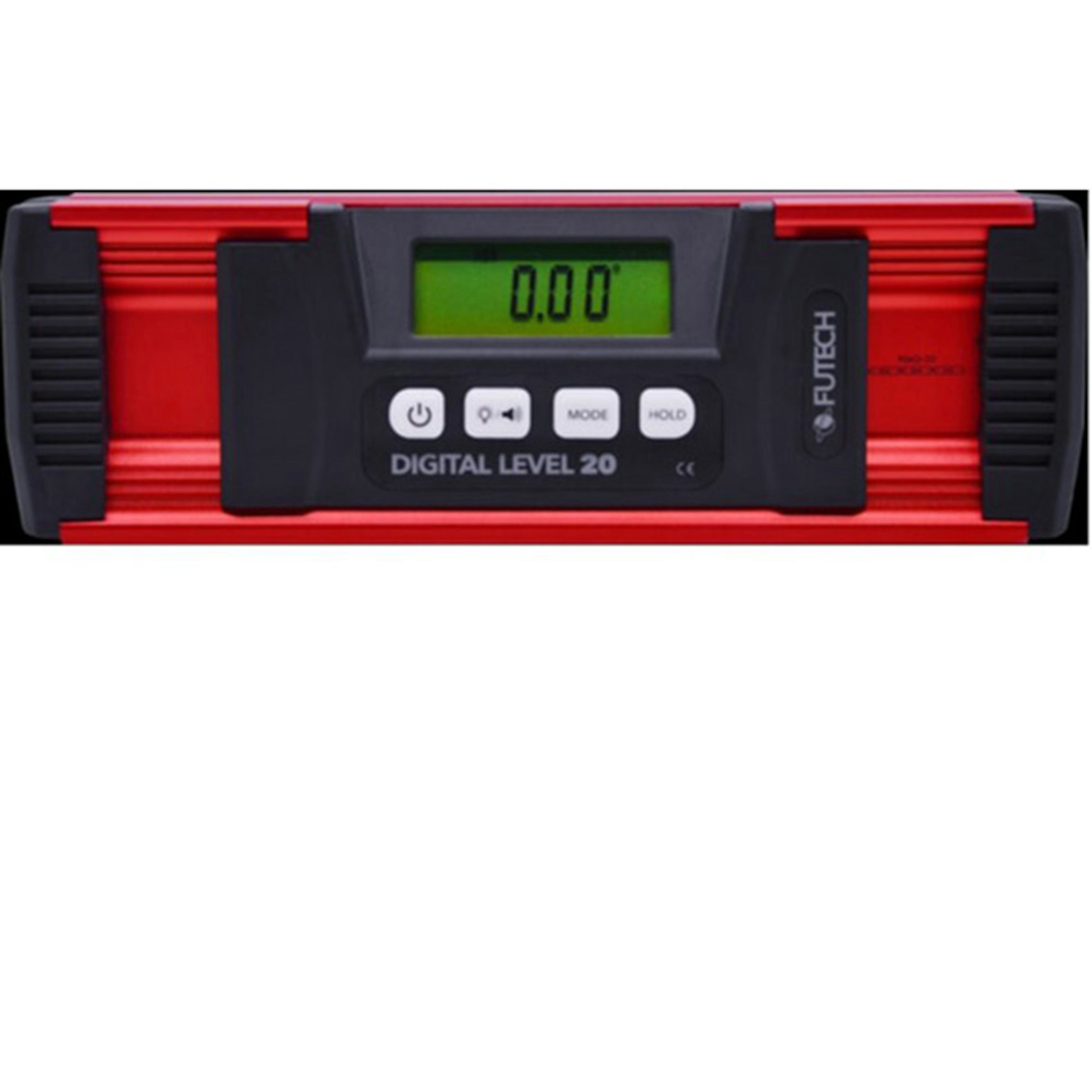 Vattenpass Futech DL20 Digitalt med Magnet 20 cm Med Väska