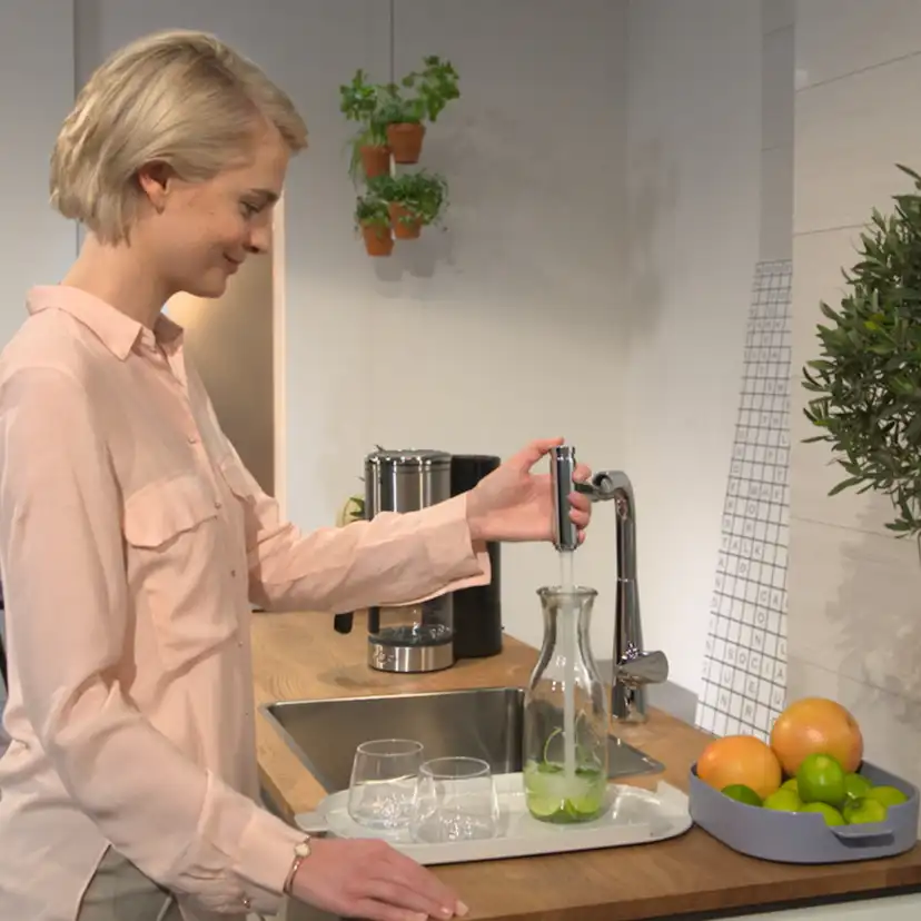 Köksblandare Hansgrohe Talis Select S 300 med Utdragbar Pip