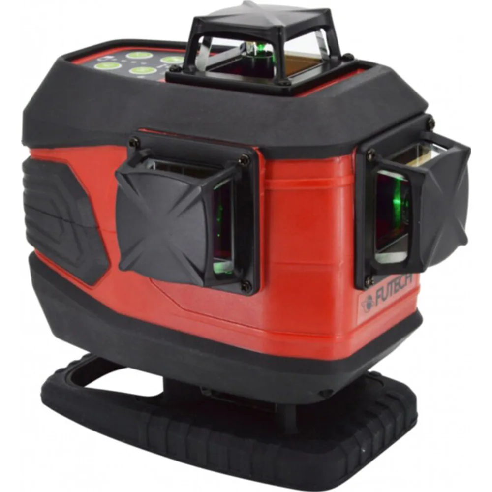 Multilinjelasersats Futech Grön MC4DE Pro Electric Med Väska