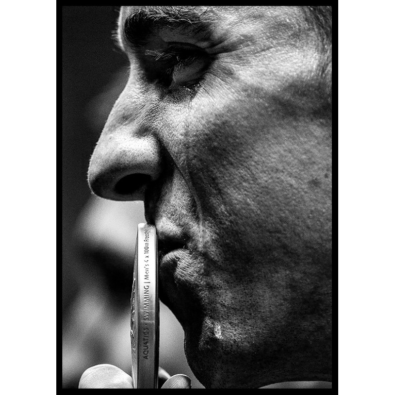 Poster Gallerix Michael Phelps Gold 2016