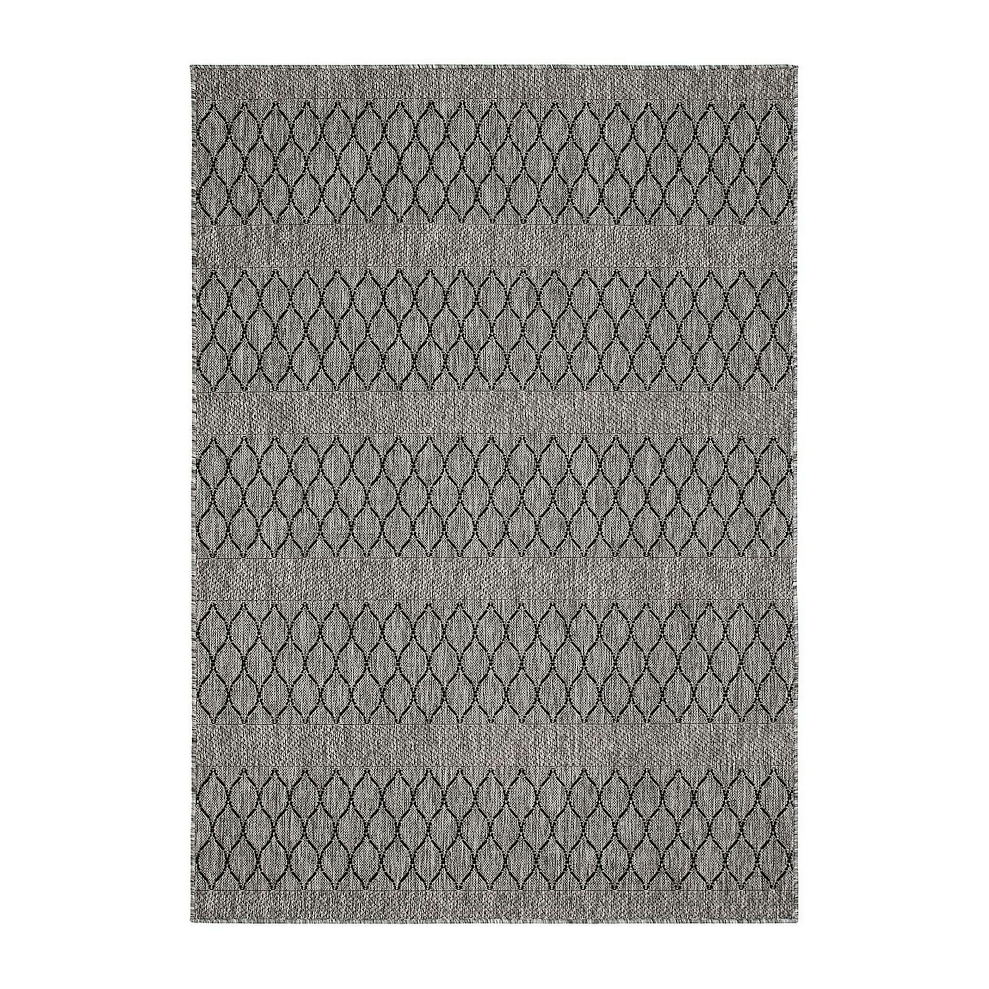 Flatvävd Matta KM Carpets Madrid Bell Grå