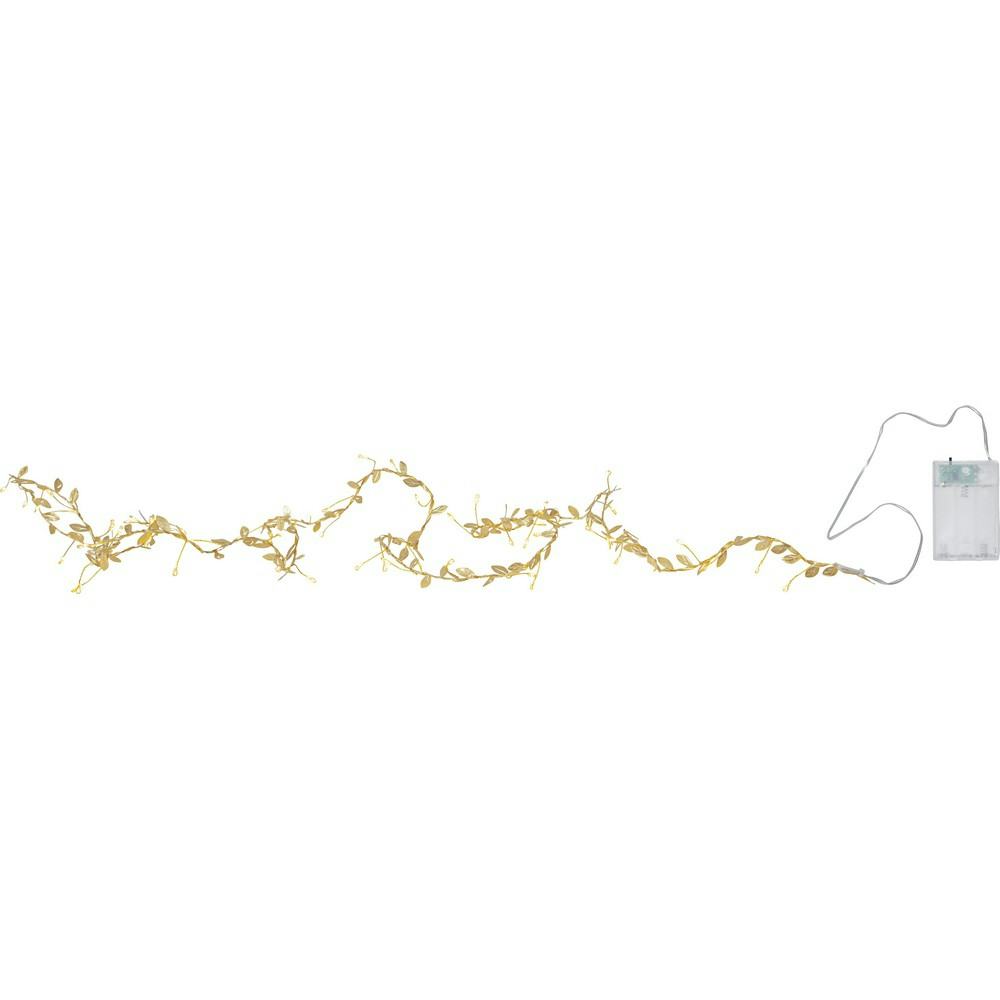 Ljusslinga Star Trading Guldlöv60LB/O