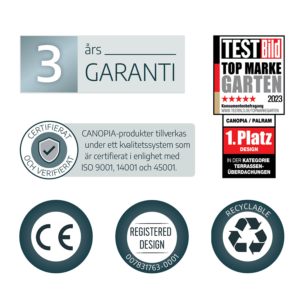 Entrétak Canopia by Palram Amsterdam