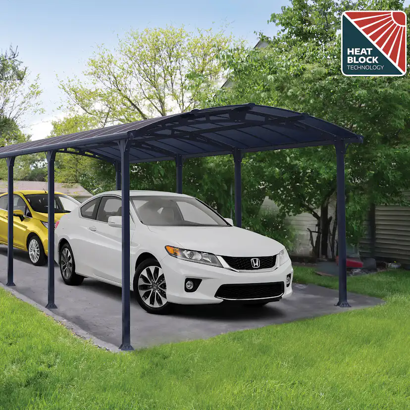 Dubbel Carport Canopia by Palram Arcadia I Metall 3,6x8,5 m